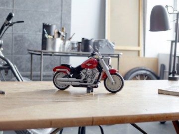Harley-Davidson Fat Boy od LEGO